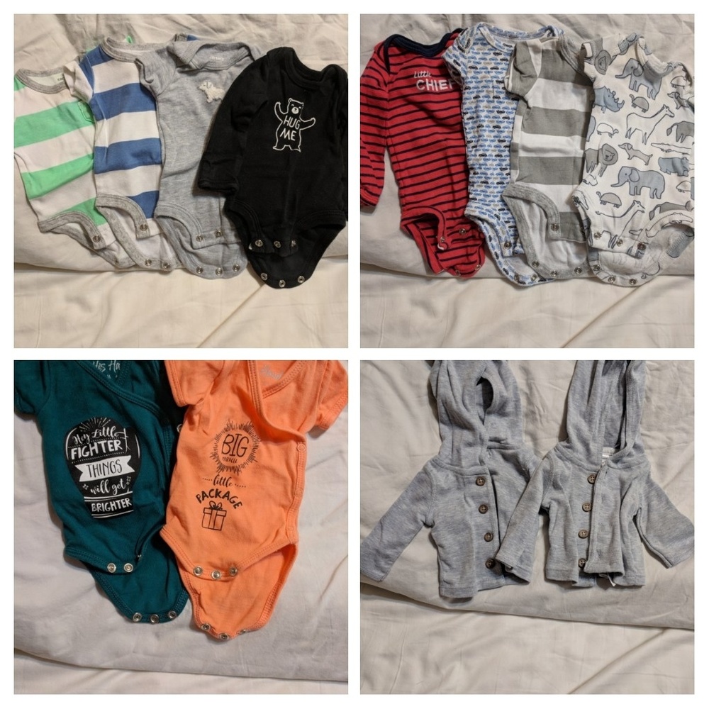 Preemie clothes bundle